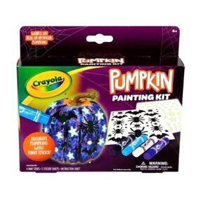 Crayola Pumpkin Painting Kit - Galaxy Theme Arts Crafts